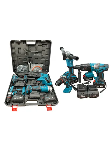 21V 4-Piece Cordless Power Tool Set JL-S-3/ACC