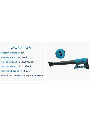 21V Cordless Leaf Blower EV21-C46