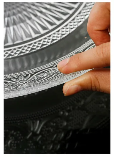 25cm Glass Fruit Plate Durable, Stylish &amp; Multi-Purpose Serving Dish AIZLV-OSP01 - Transparent