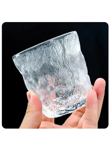 250ml 6-Pcs Matte Finish Cold Beverages Glass Cups Set AIZLV-BC01