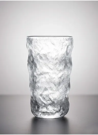 6-Pcs 350ml Coffee Elegant Design Glass Cup Set BC02