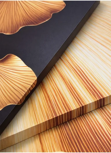 5-Pieces Golden Ginkgo Leaf Wall Decorative Set