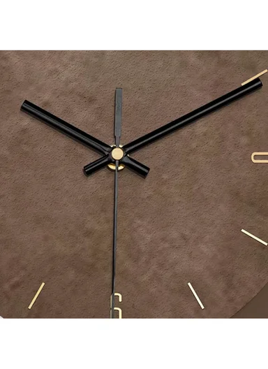 Modern Geometric Decorative Wall Clock (W42 x H80)cm BF427 - Brown