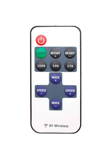 Modern Multi Circles LED Backlit Silent Wall Clock With Remote Control BF-L001 (D41 x H59)cm BF-L002B - Black