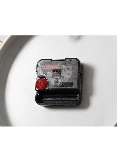 Modern Silent LED Backlit Decorative Wall Clock With Adjustable Brightness (W29 x H71)cm BF-L004 - Black &amp; Gold