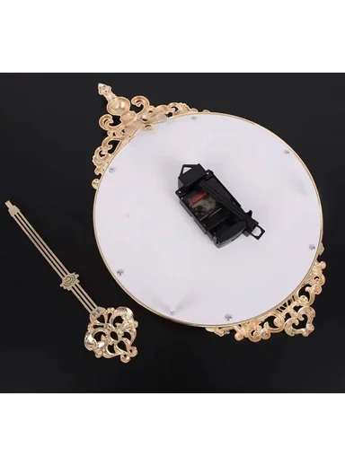 Luxury Classic Pendulum Wall Clock with Silent Quartz Movement (D32 × H66)cm BF362L - Green