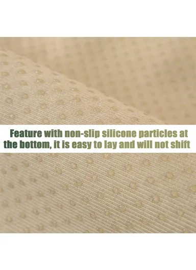 70x150cm 2-Seat Deluxe Faux Fur Bubble Design Sofa Cover - Blue-Grey