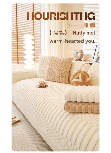 70x150cm 2-Seat Knitted Swirl Design Sofa Cover - Blue-Grey