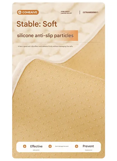 70x150cm 2-Seat Knitted Swirl Design Sofa Cover - Blue-Grey