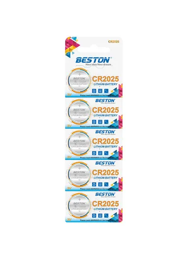 Beston 2025 Lithium Battery 3V - Pack of 5