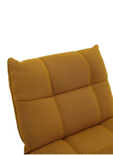 Divanolusso Armonia Luxury Motion Chair – Rock, Recline, Rotate &amp; Recharge Mustard Gold