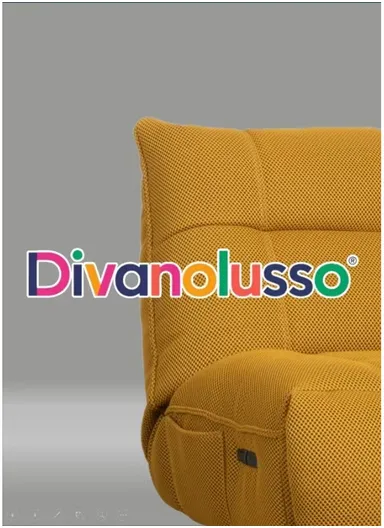 Divanolusso Armonia Luxury Motion Chair – Rock, Recline, Rotate &amp; Recharge Mustard Gold