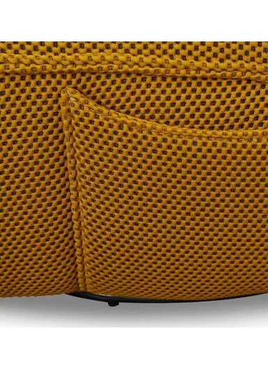 Divanolusso Armonia Luxury Motion Chair – Rock, Recline, Rotate &amp; Recharge Mustard Gold