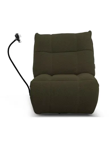 Divanolusso Armonia Luxury Motion Chair – Rock, Recline, Rotate &amp; Recharge Forest Green