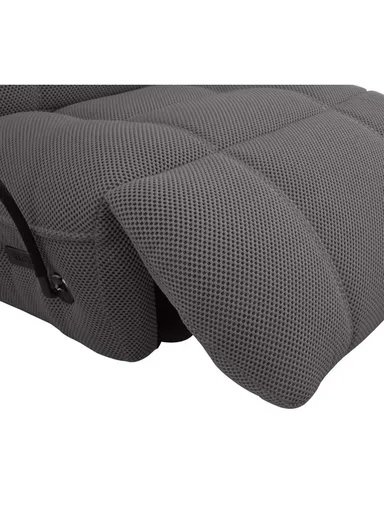Divanolusso Armonia Luxury Motion Chair – Rock, Recline, Rotate &amp; Recharge Smoke Grey