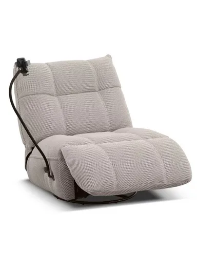 Divanolusso Armonia Luxury Motion Chair – Rock, Recline, Rotate &amp; Recharge Sand Beige