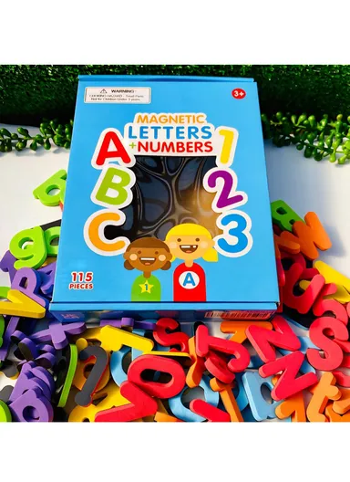 Montessori Preschool Early Learning 123 Foam Letter Puzzle ABC