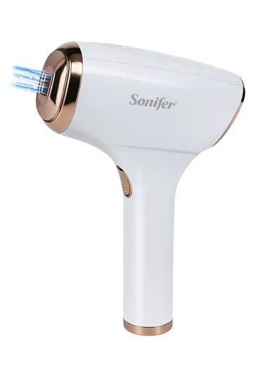 Laser Hair Removal Device with Ice Cool Function, Automatic Mode, Cordless with Digital Display &amp; Safety Accessories SF-9709