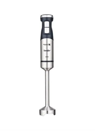800W Hand Blender with 2 Speed Settings, Stainless Steel &amp; Plastic Design SF-8171