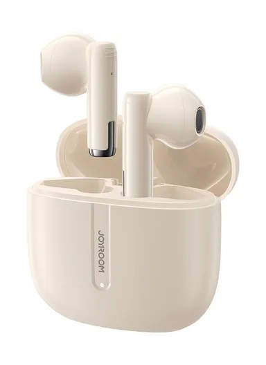 True Wireless BT Earbuds 13mm Driver ENC Noise Cancellation Waterproof Earphones Jpods JR-PB3 - Beige