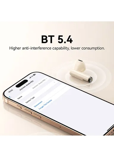 True Wireless BT Earbuds 13mm Driver ENC Noise Cancellation Waterproof Earphones Jpods JR-PB3 - Beige