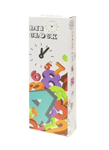 120cm Decorative 3D DIY Wall Clock, Frameless Layout with Classic Timekeeping Movement – Silver