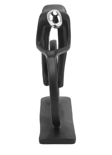 Modern Abstract Cyclist Figurine Resin Sports Hobby Decor 7231 - White