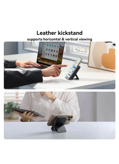 Qi2 10000mAh 22.5W Magnetic Power Bank Kickstand Wireless Charger JR-PBM11 
