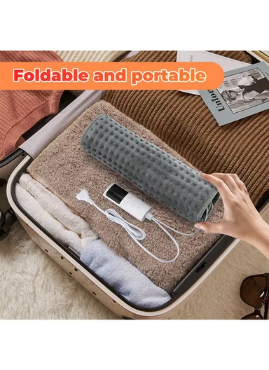 Electric Heated Foot Warmer with 4 Timer Modes &amp; 9 Temperature Levels 