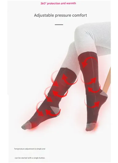 Electric Heating Socks with Constant Temperature Control