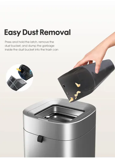 DUAL-USE CORDED VACUUM CLEANER AND TIRE INFLATOR: 12V Car High-Power Vacuum Cleaner with Digital Car Air Compressor, Portable Auto Cleaner with Washable Filter C1859-1