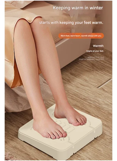 2-in-1 Multi-Function Shoe Dryer &amp; Foot Warmer With Massage Rollers ST-09 (L25 x W23 x H5)cm