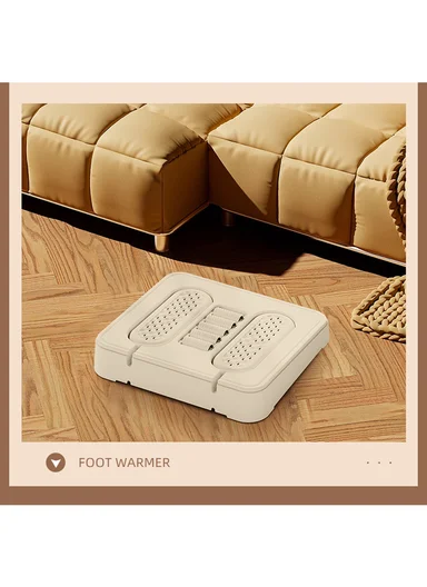 2-in-1 Multi-Function Shoe Dryer &amp; Foot Warmer With Massage Rollers ST-09 (L25 x W23 x H5)cm