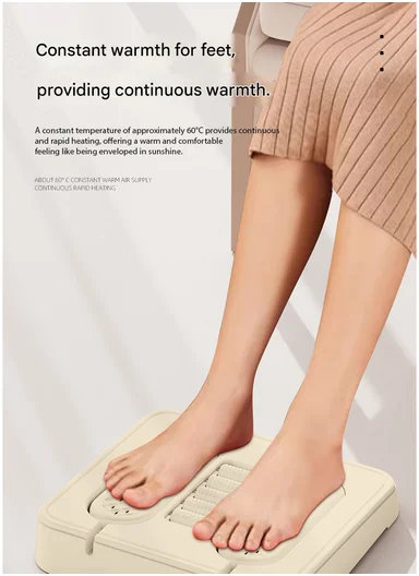 2-in-1 Multi-Function Shoe Dryer &amp; Foot Warmer With Massage Rollers ST-09 (L25 x W23 x H5)cm