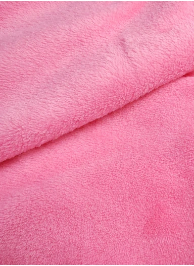 Adjustable Wearable Bath Towel Wrap With Pocket - Pink