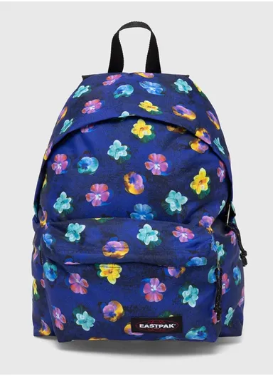 Water-Resistant Backpack with Laptop Sleeve &amp; Multiple Compartments 279544 (H40 x W30 x D18)cm - Flower Blur Navy 