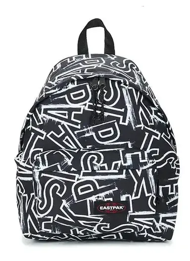 Water-Resistant Backpack with Multiple Compartments 279336 (H40 x W30 x D18)cm - EP Letters Black