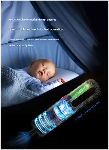 12V 5000Pa Portable Strong Suction Handheld Car Wired Vacuum with Extended Nozzle – C3089-1