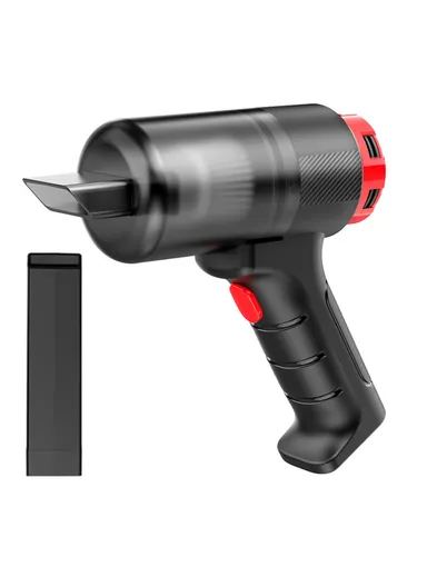 12V 5000Pa Handheld High-Power Car Vacuum Cleaner with Extended Nozzle for Deep Interior Cleaning