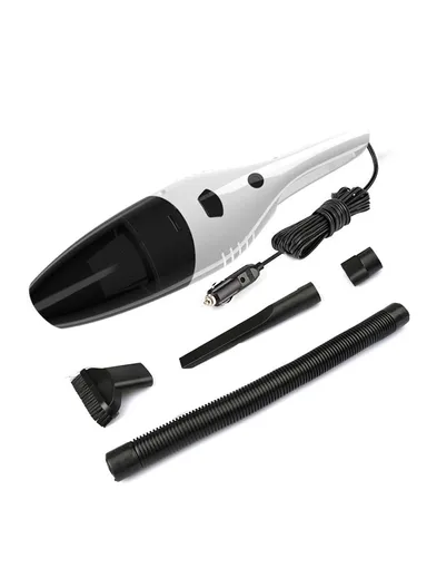 12V 4000Pa High-Power Wired Handheld Auto Vacuum with Multi-Nozzle Cleaning Set – C1652-1