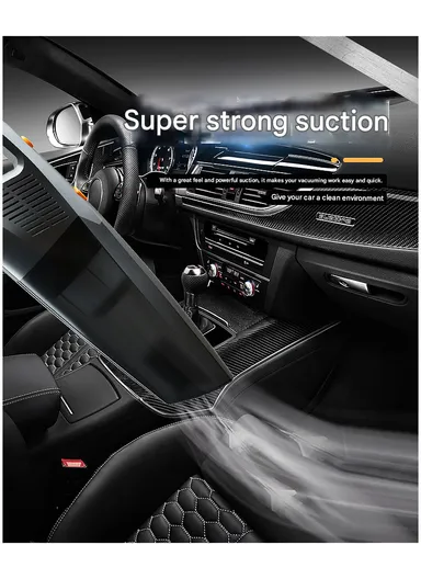 7000Pa 12V High-Power Car Vacuum Cleaner Multi-Functional Nozzle Set – C1398-1