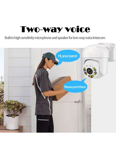 4CH 5.0MP Wi-Fi NVR Security System PTZ Cameras With 4TB HDD (App: TSEYE)  WKQ8754E-ML