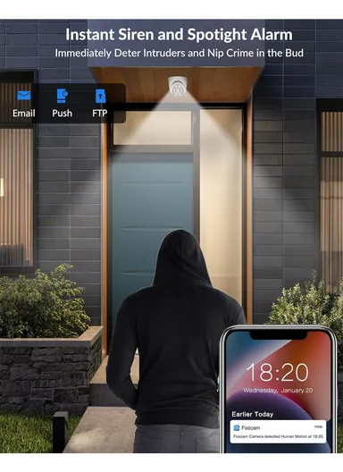 8CH 5.0MP PoE CCTV Kit Bullet &amp; Dome Cameras 6TB HDD (App: TSEYE) POE8858ES