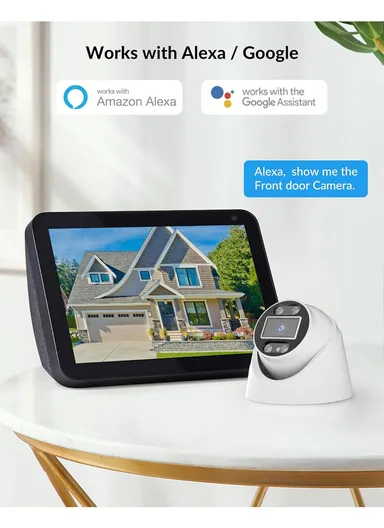 8CH 5.0MP PoE CCTV Kit Bullet &amp; Dome Cameras 6TB HDD (App: TSEYE) POE8858ES