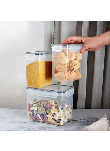 6-Pcs Plastic Lunch Box Set – Microwave, Freezer &amp; Dishwasher Safe Food Storage Containers C8-11