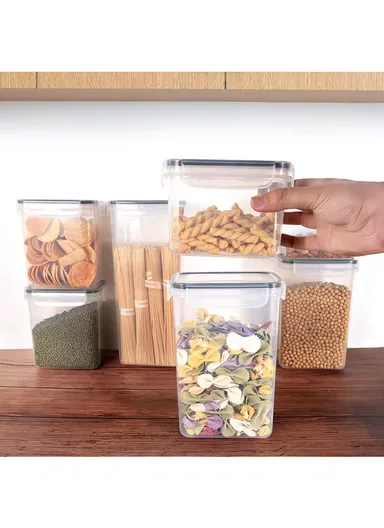 7-Pcs Food Container Set, Leak-Proof, Scratch-Resistant &amp; Dishwasher Safe C8-13