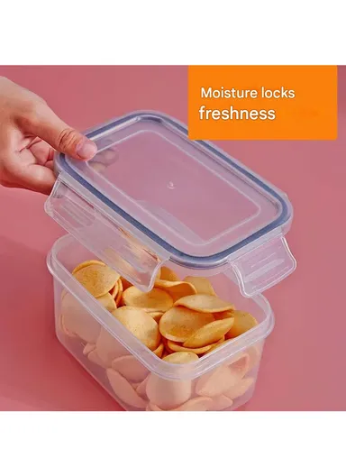9-Pcs Plastic Lunch Box Set – Microwave, Freezer &amp; Dishwasher Safe Food Storage Containers C8-14