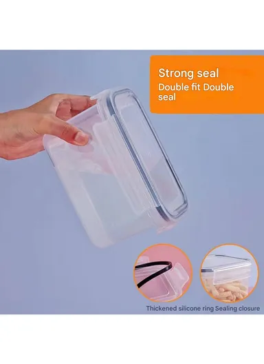 9-Pcs Plastic Lunch Box Set – Microwave, Freezer &amp; Dishwasher Safe Food Storage Containers C8-14