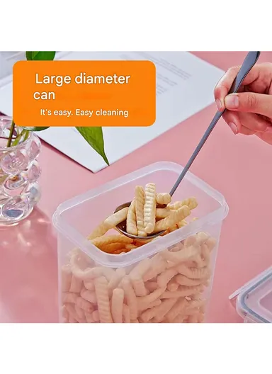 9-Pcs Plastic Lunch Box Set – Microwave, Freezer &amp; Dishwasher Safe Food Storage Containers C8-14