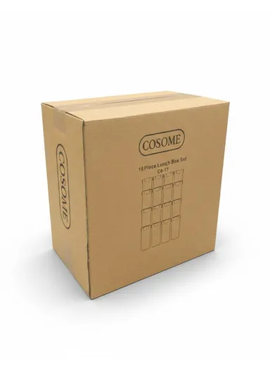 16-Pcs Plastic Lunch Box Set – Microwave, Freezer &amp; Dishwasher Safe Food Storage Containers C8-17